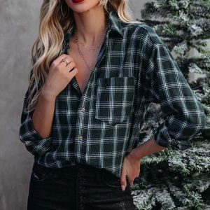 Vici Sunelle Plaid Shirt